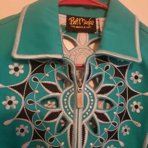 Vintage Bob Mackie Wearable Art jacket - Picture 3 of 6